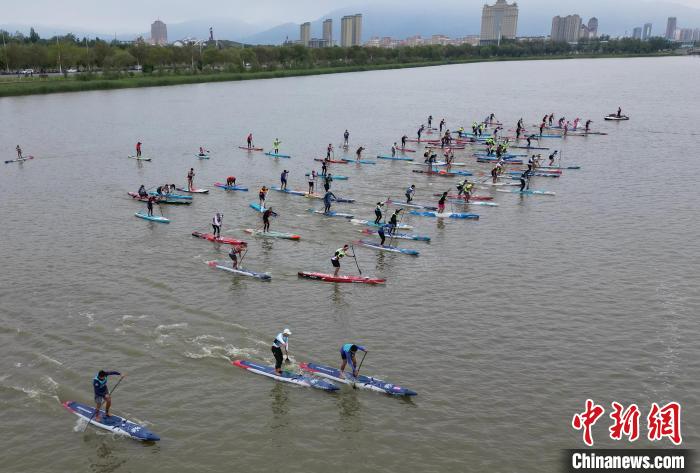 2023中国桨板精英赛石嘴山站开赛，西北唯一分站